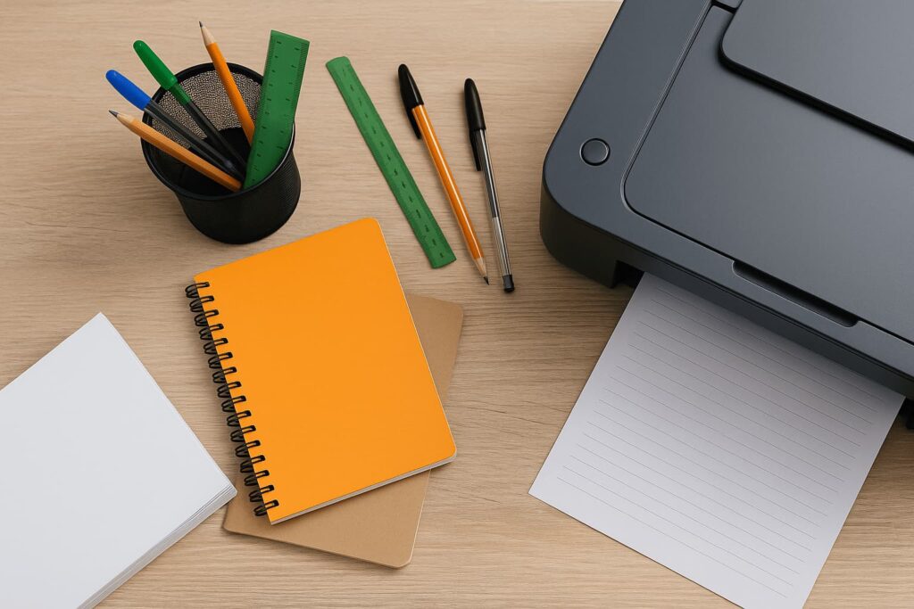 Artículos escolares y servicios de impresión
